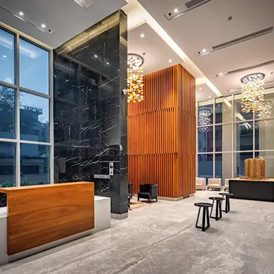 Double Height Lobby
